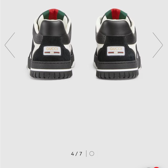 Gucci re-web canvas Men’s sneakers size 12 brand new w/box, dust bags, laces. main image 11
